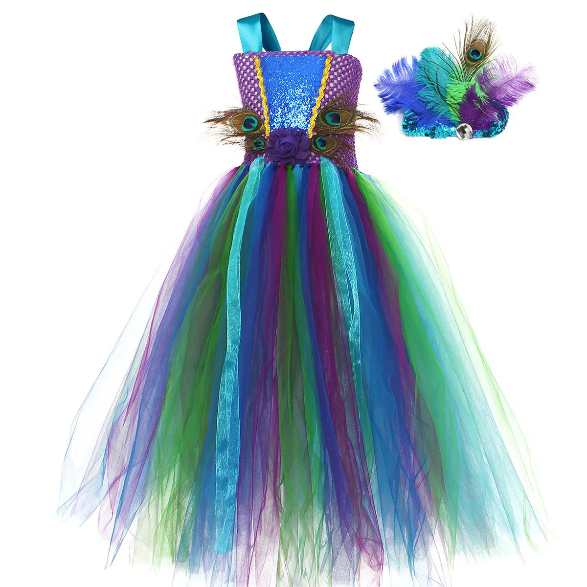 fitted lace wedding dress Amazon.com: No.7 Peacock Feather Flower Headdress/Jacket, Dress Pin  Evenings, Burgundy/Purple: Clothing, Shoes & Jewelry