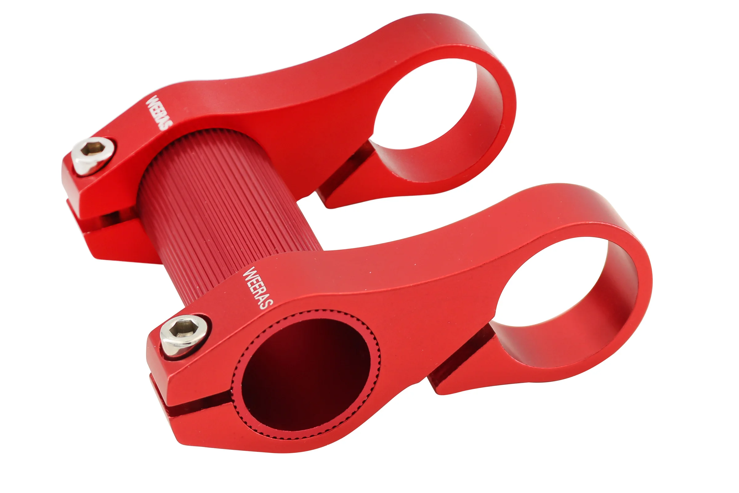

Double Stem 25.4mm Handlebar Riser Adapter Ultralight Bike For Folding Bike