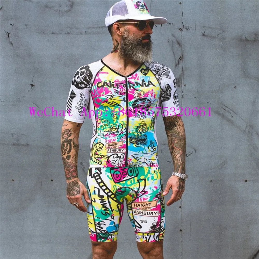 

Мужской велосипедный костюм Love The Pain, костюм для триатлона с короткими рукавами, одежда для бега, 2022