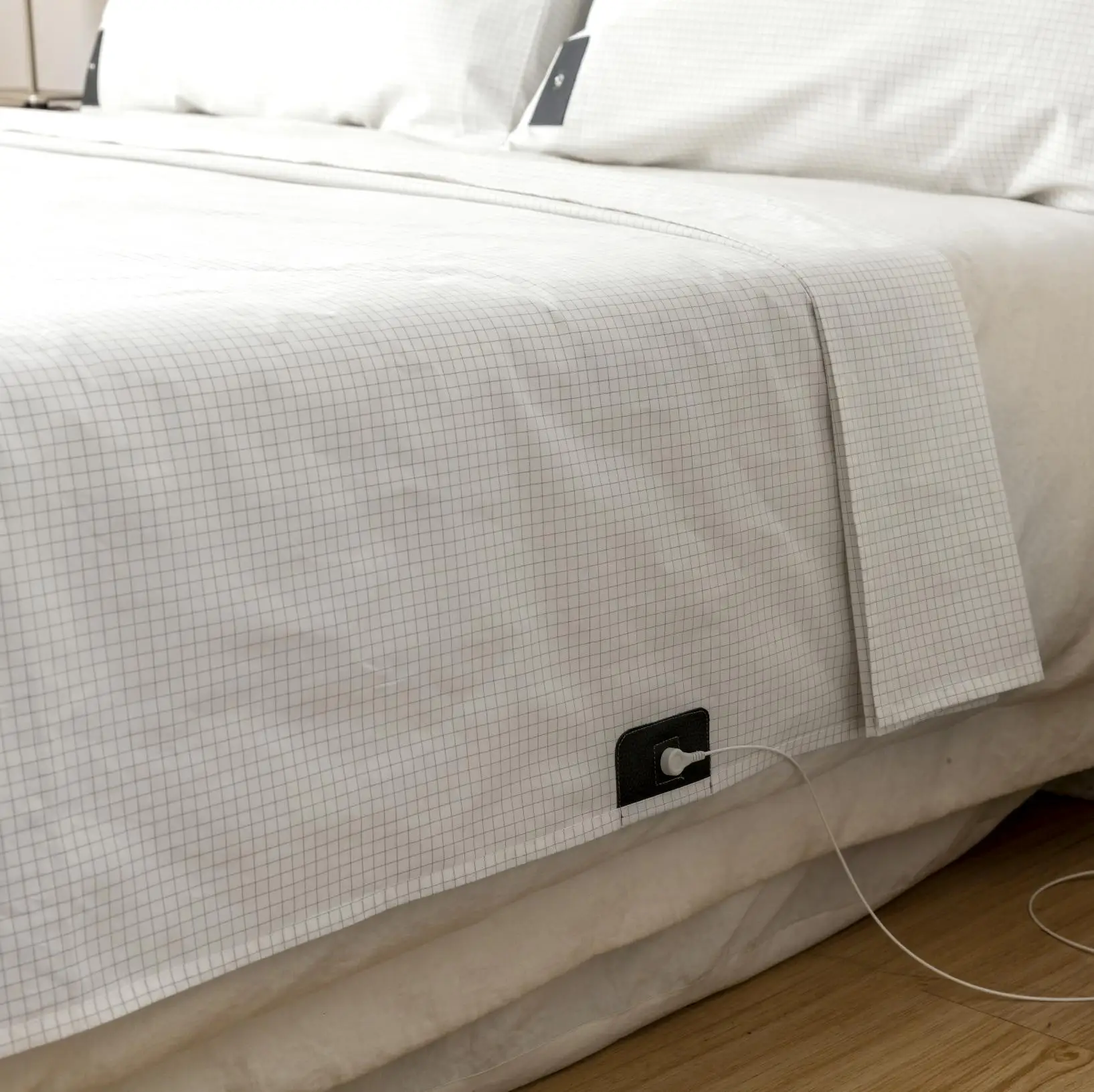 Better Earthing 10% Silver Conductive Natural Cotton King Queen Size with a Local Cable 4