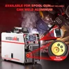 200A 6in1 Gasless MIG Welding Machine 110V/220V Digital LCD Display Multiprocess Welder Flux Core Stick TIG Spool Gun Sync Mig 4