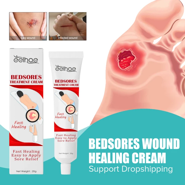 Bedsores Wound Healing Cream Inhibit Fungal Pressure Sores Treatment Pain  Festering Necrotic Dressing Repair Ulcer Ointment 20g - AliExpress