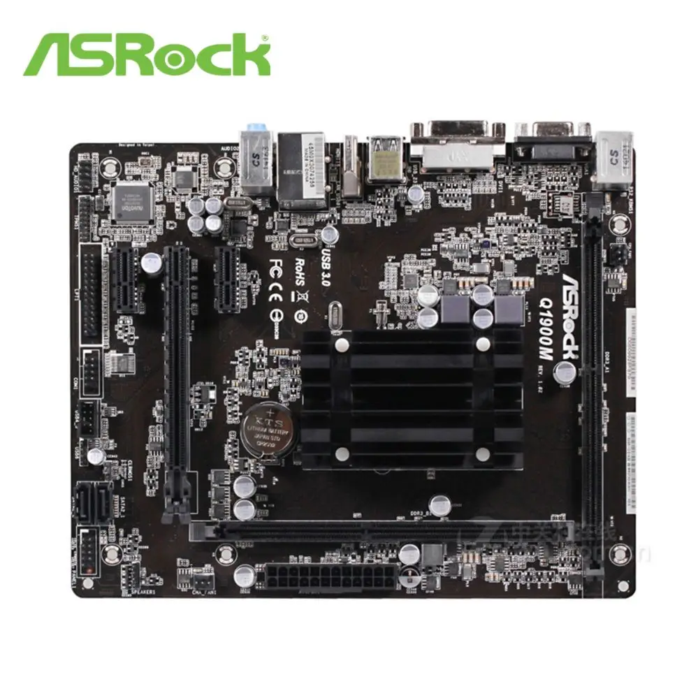 

Mainboard for ASRock Q1900M integrated J1900 quad-core DDR3 desktop motherboard PC boards