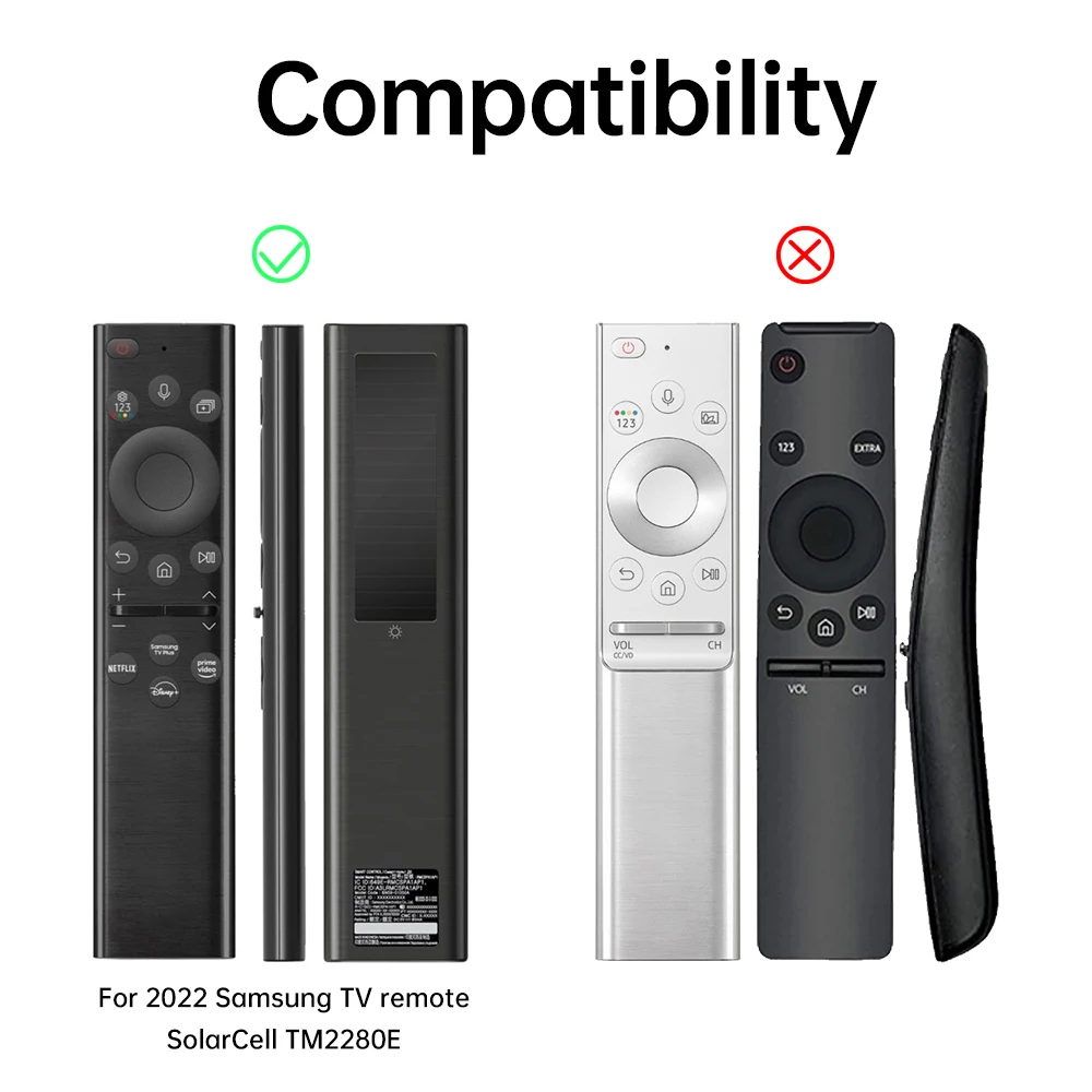 Silicone Remote Case for Samsung SolarCell BN59-01385A BN59-01385B BN59-01391A TM2280E TM2281E BN59-01386