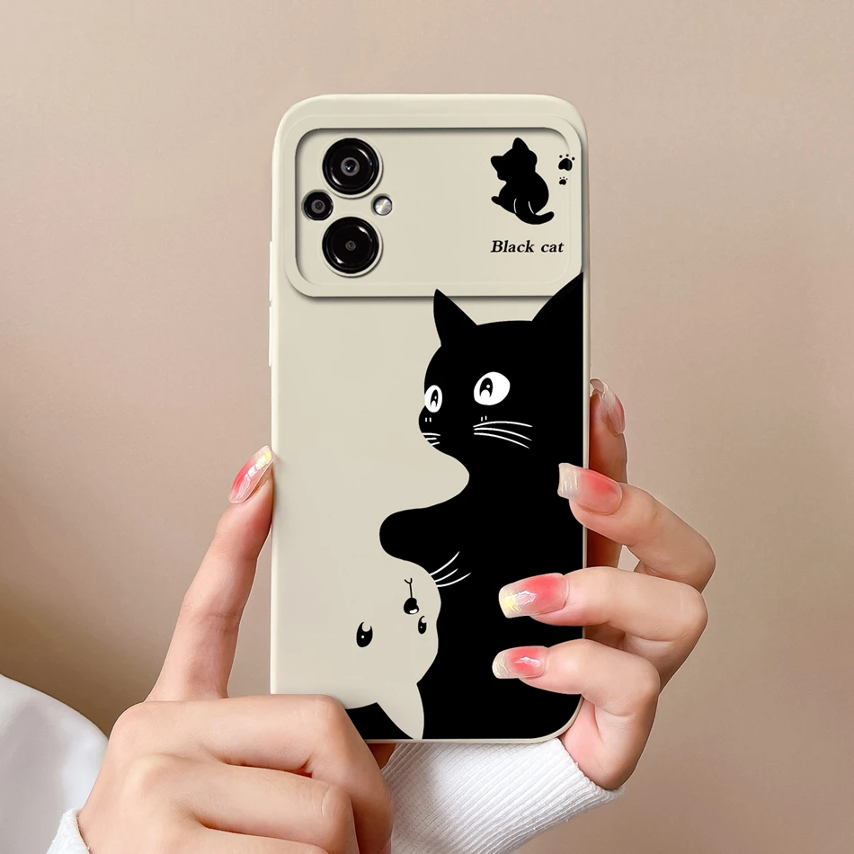 Liquid Silicone Soft Back Cover - New Design Full Protection Case