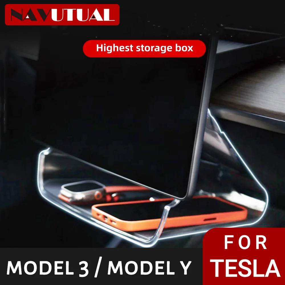 

Магнитный ящик для хранения 2 в 1 для Tesla Model 3 Y 2016 - 2023
