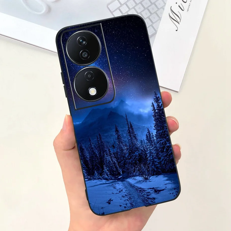 Lovely Printed Candy Color Phone Case - Soft Silicon TPU Shockproof Back Cover