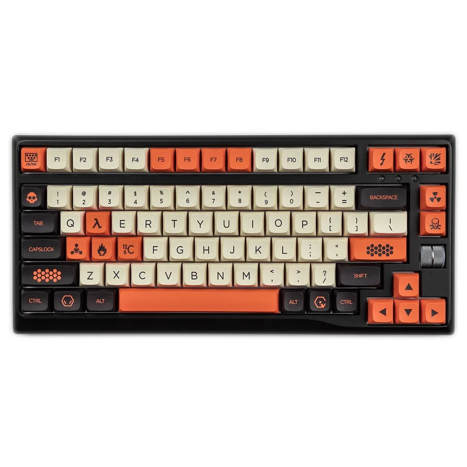 142 Keys/set Keycap Carbon XDA For Ikbc Cherry MX Annie Mechanical