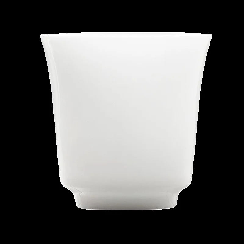 Ice-like Frozen Jade Porcelain Tea Cup White Porcelain Small Teacup Kung Fu Tea Set Ceramic Cup Teacup Bowl