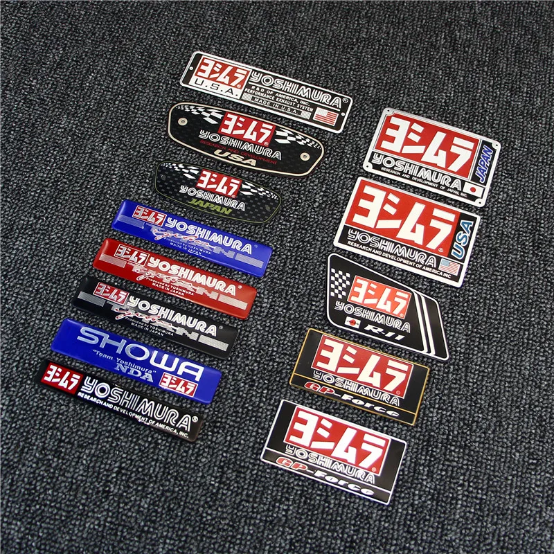 Yoshimura Motorcycle Decal Yoshimura Exhaust Exhaust Systems 2pcs