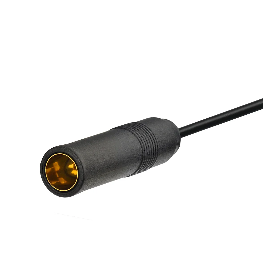 Superbat FM/AM DAB Right Angle DIN 41585 Jack to SMB Female 1M RG174 Car Radio Antenna Extension Lead Coaxial Cable