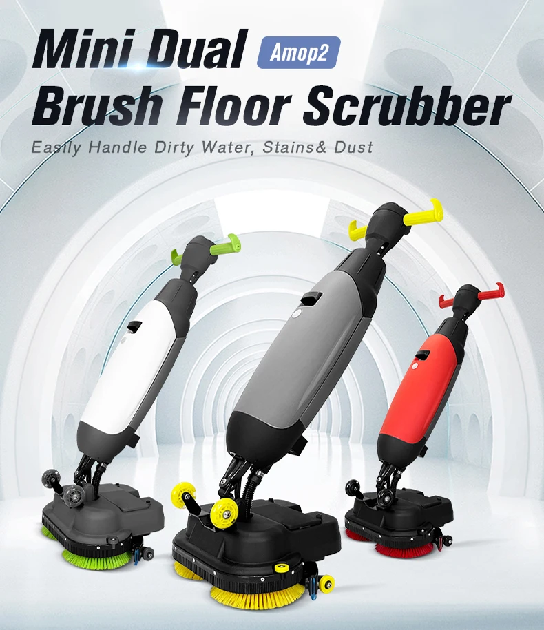 Description Picture 2 of itemMagnetic Floor Scrubber Cleaning Machines Self-Cleaning Suction And Mopping Machine