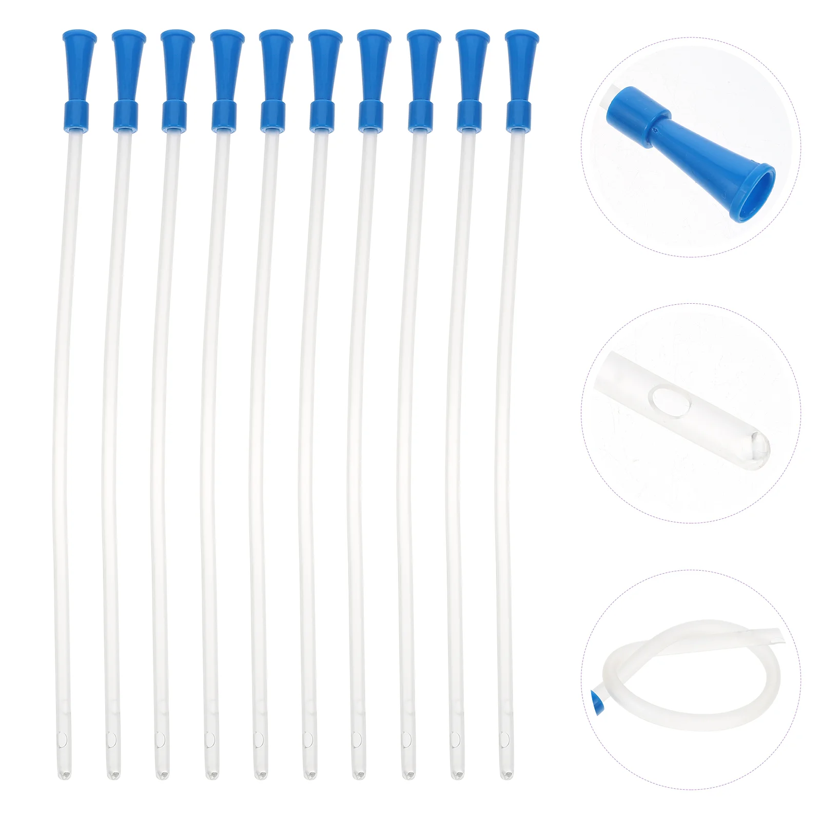 

20 Pcs Special Intestinal Rinsing Head Defecation and Cleanser Horse Nozzle Professional Washer Rinse