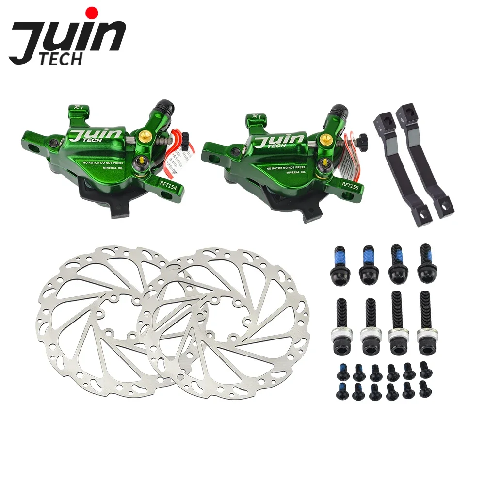 美品 juinTECH R1 ワイヤー引き油圧ブレーキ パッド新品同様