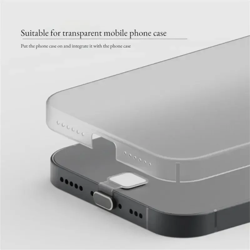 6/3/1PCS 유니버설 럭셔리 금속 먼지 플러그 USB C Type-C 전화 충전 포트 보호기 캡 아이폰 16 프로 15 삼성 Mi