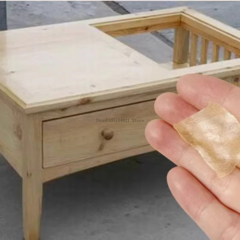 500g 셀락 페인트 시트 천연 투명 초박형 인스턴트 코팅 목재 제품 가구 리노베이션 광택 페인트