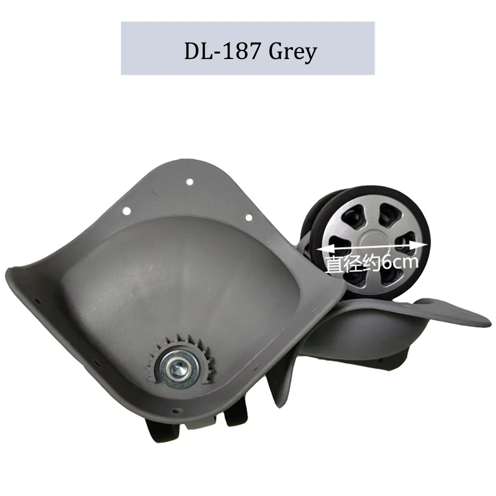 Suitable For DL 183-S Nylon Luggage Wheel Trolley Case Wheel Pulley Sliding Casters Universal Wheel Slient Wear-resistant Repair