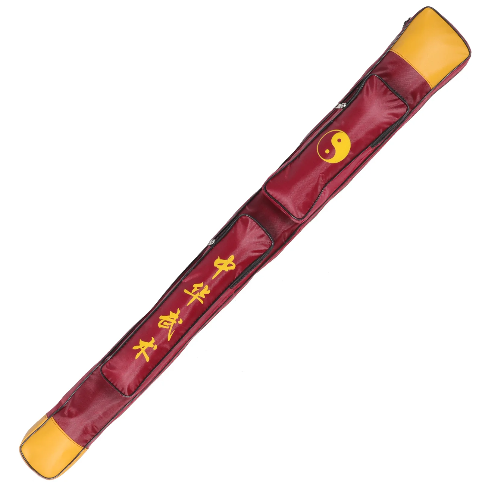 Thick Canvas Swords Storage Bag Multifunctional Chinese Martial Fitness Taichi Sword Case Resistance Bands Long Sword Tote