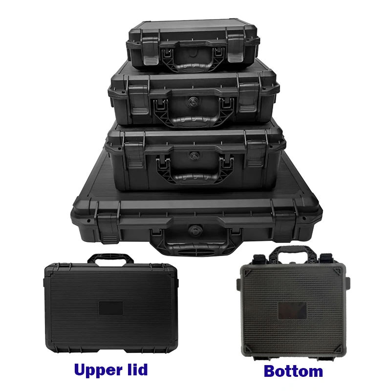 Plastic Toolbox Waterproof Hard Carry Case Tool Box with Sponge Storage Box Organizer Pelican Case Large Hard Case