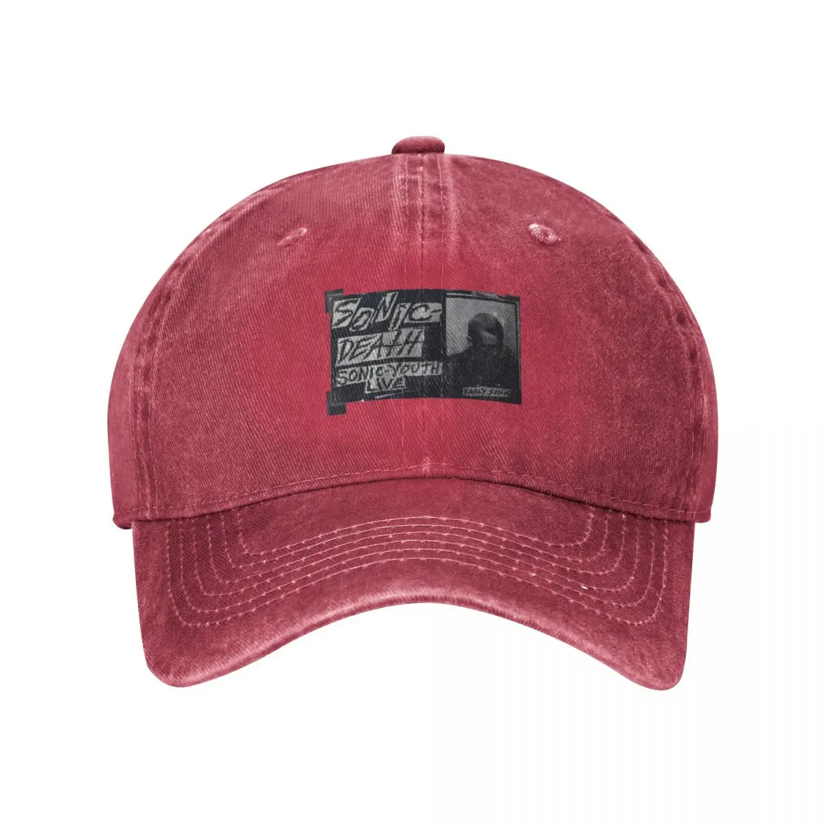 thumbnail image 1 of Gorra de béisbol de mezclilla lavada Sonic Death, gorras de camionero, lindas y ajustables, 1 of 5