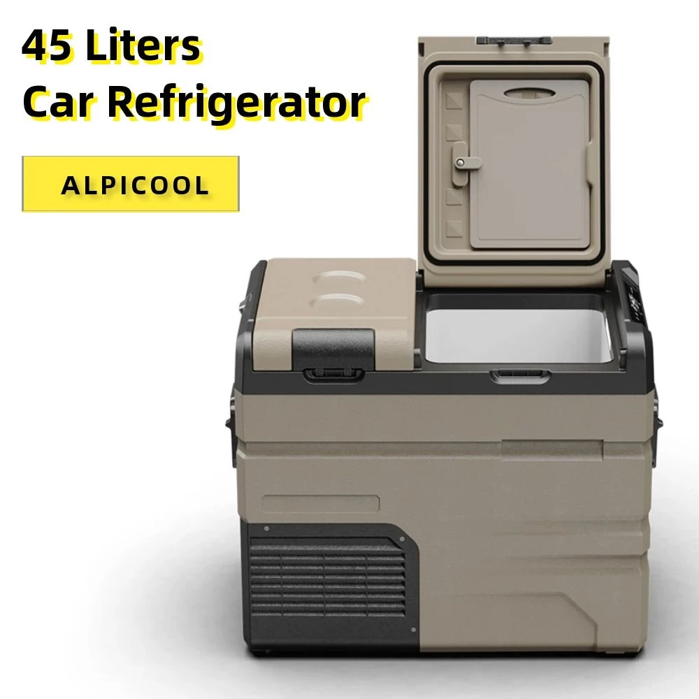 

New Alpicool 45L Travel Car Refrigerator Portable Fridge Freezer Cooler Compressor Quick Refrigeration APP Control for Home Use