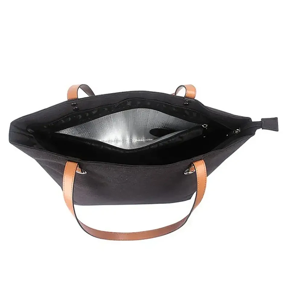 Borsa Termica Per Vino Con Dispenser E Beccuccio – Grigia, Isolata, Per Spiaggia, Picnic, Viaggi