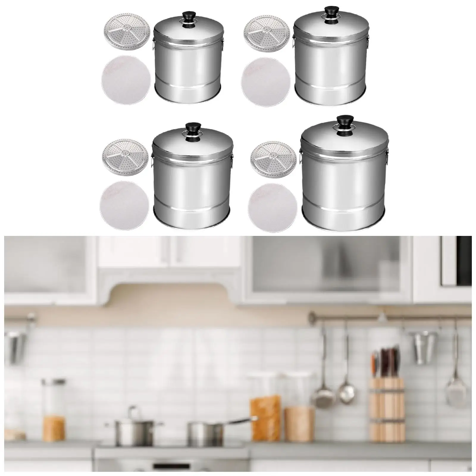 Stainless Steel Rice Cooker Sushi Server Rice Tub for Dining Sushi
