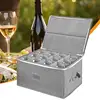 Wine Glass Storage Box With Dividers China Storage Containers Moving Supplies Cup Storage Organizer Fine China Storage 2