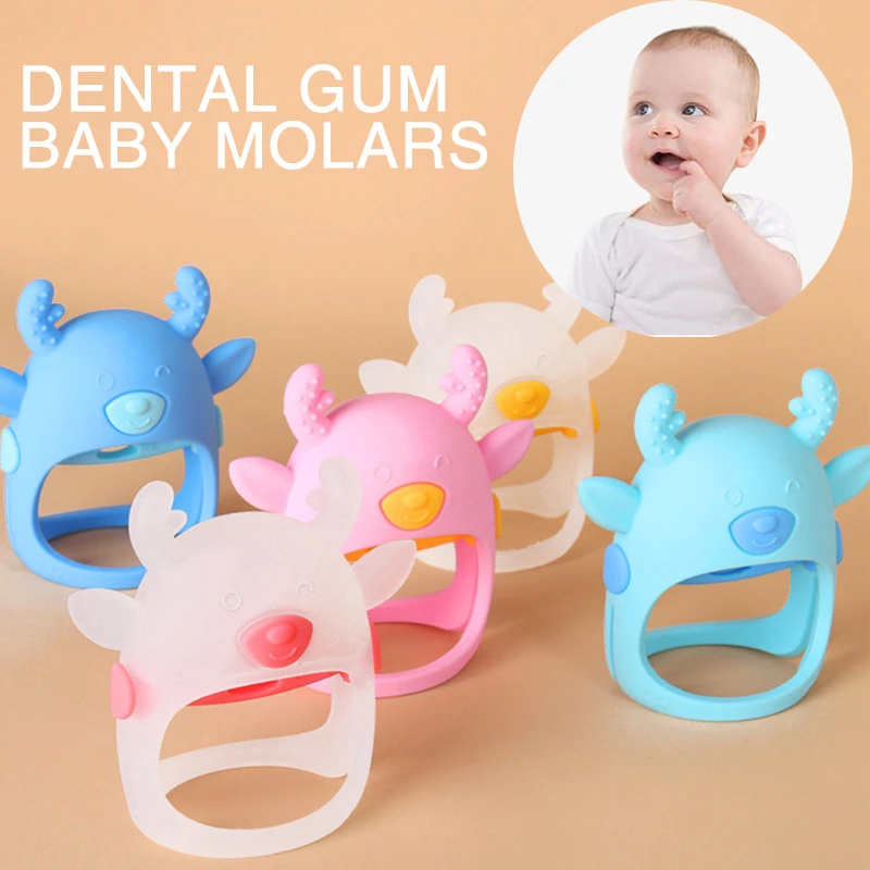 Baby Teething Glove Animal Teether Baby Teether Teething Toy