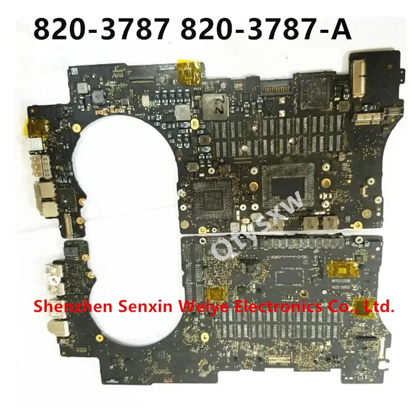 

Неисправная логическая плата 2013 года 820-3787 820-3787-A для ремонта A1398 15 дюймов