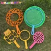6PCS/set Tong Bear Bubble Show Performance Props Tools Creative Fun Big Bubble Ring Big Bubble Water Blowing Bubble 1