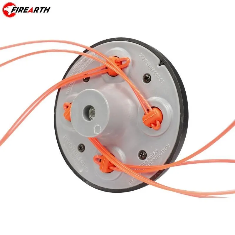 1pcUniversalBrushheadLawnMowerBrushCutterHead4LinesBumpSpeed