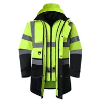 Hi Vis Waterproof Safety Jacket