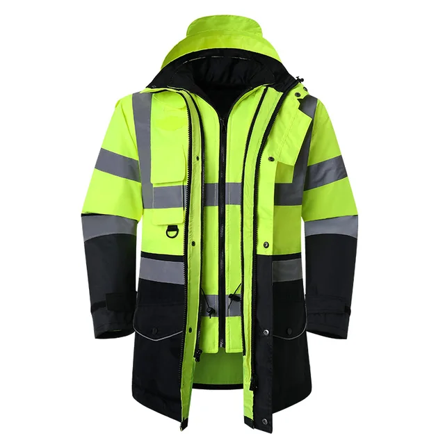 Hi Vis Waterproof Safety Jacket