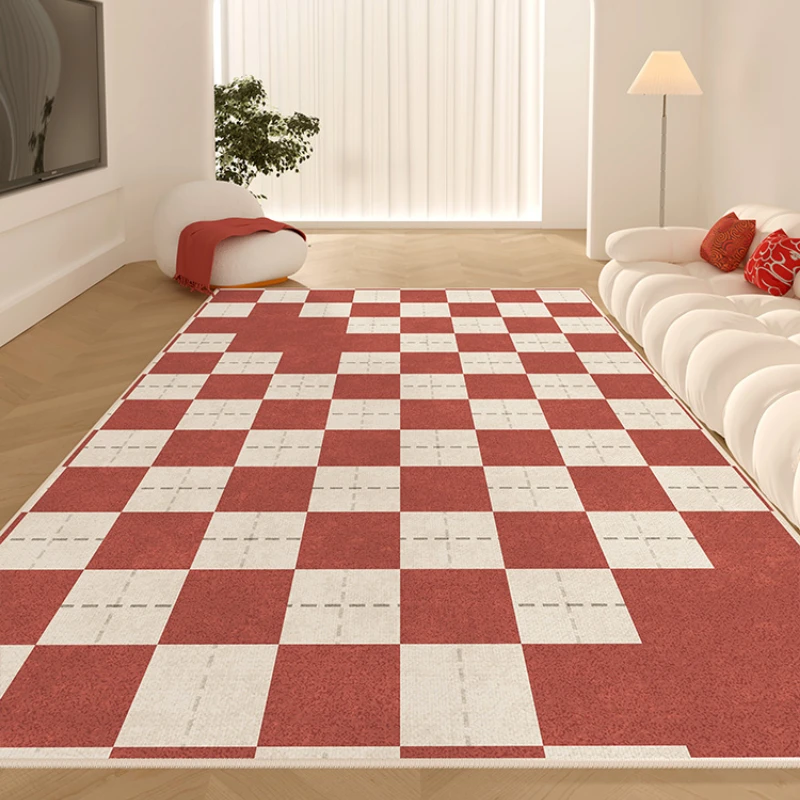 Large Area Living Room Decoration Rug Modern Light Luxury Bedroom Carpet Soft Thick Plush Rugs Simplicity Study Lounge Carpets 3