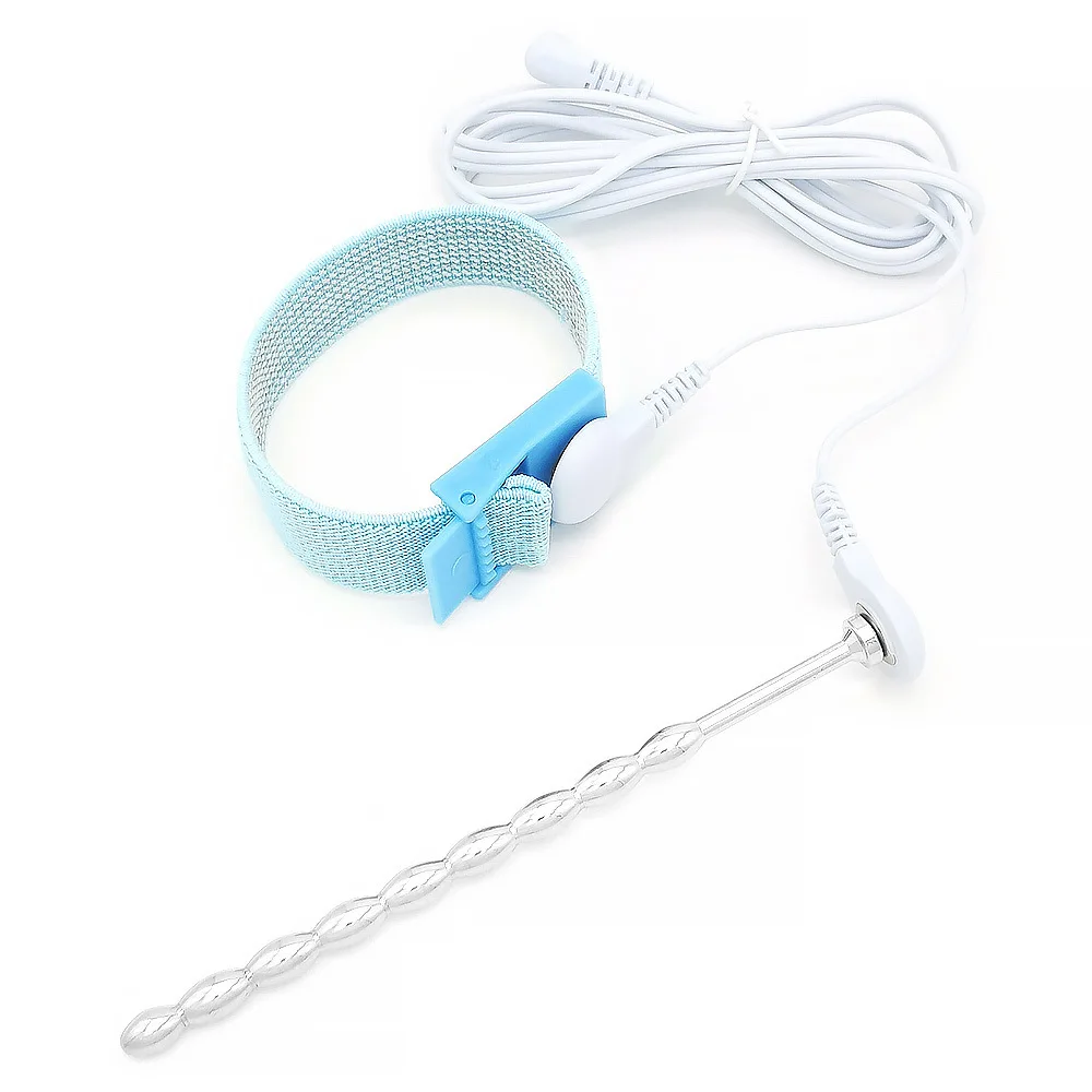 Electro stimulation urethral sound penis sex toy electric shock Chastity Penis Cock Ring urethra plug stimulator urethra dilator