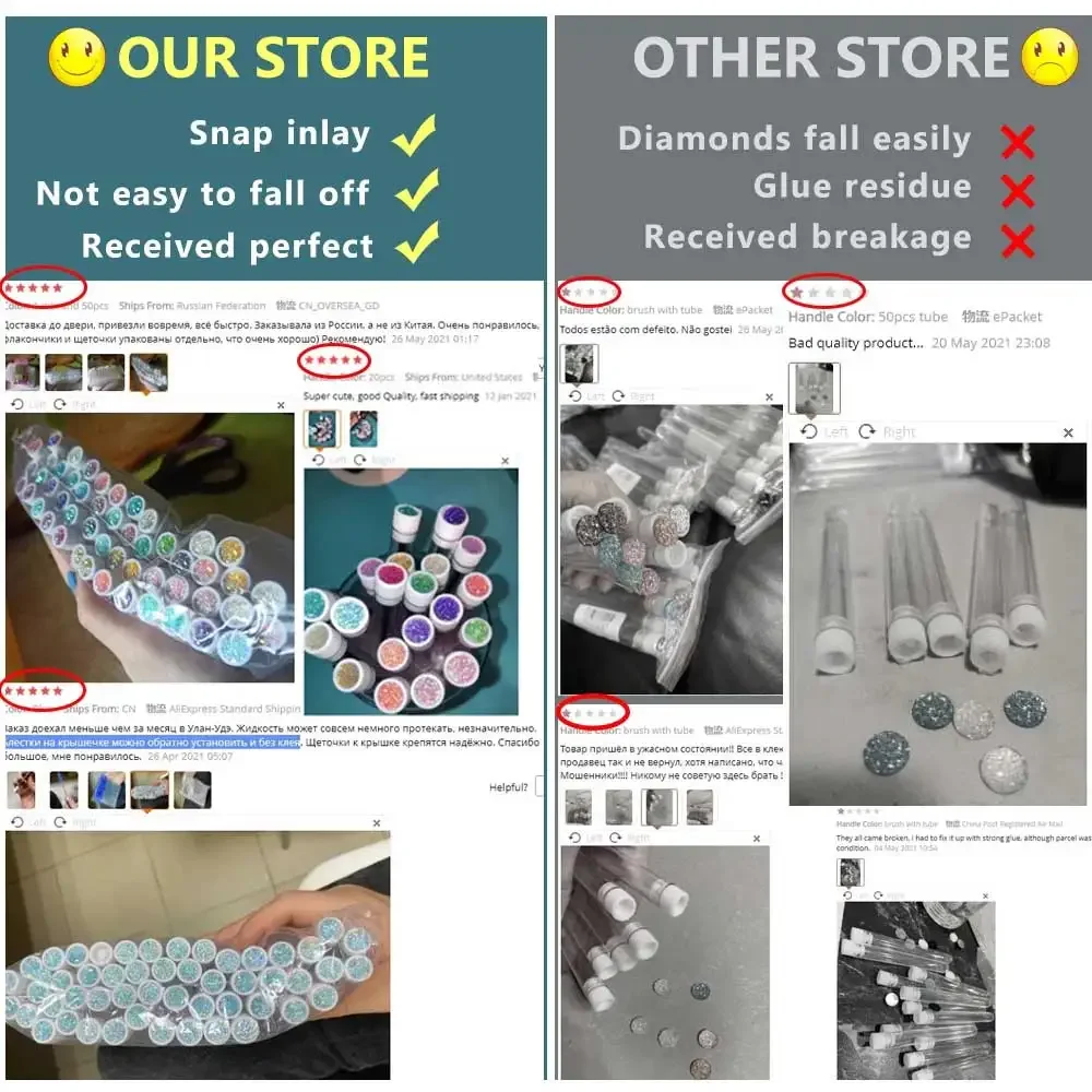 50Pcs Eyelash Brush Tubes With Crystal Lash Mascara Wands Eyebrow Comb Spoolies Container Lash Brush Applicators Makeup Tools