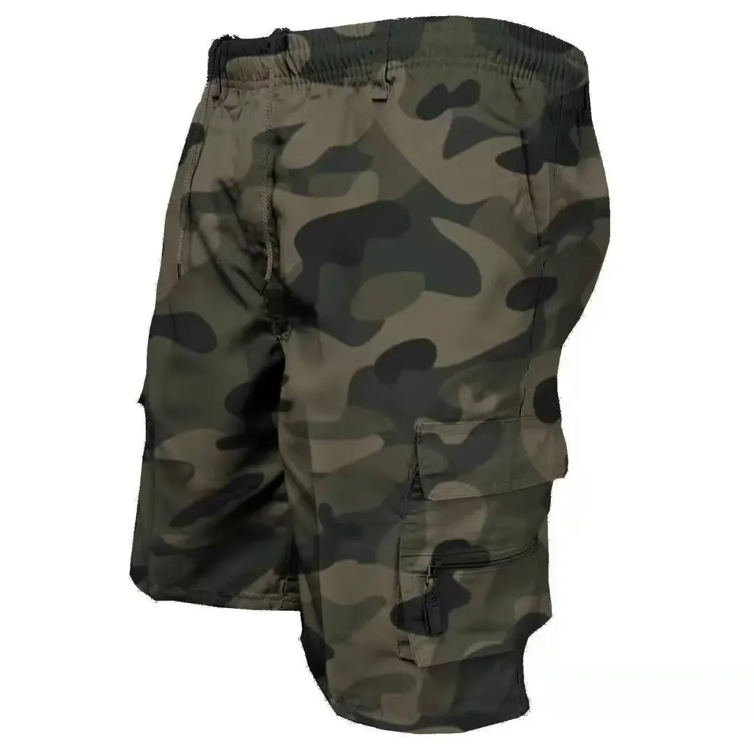 Fashionable Casual Men's Workwear Pants Summer Multi-Pocket Loose Fit Sports Utility Trousers for Skateboarding