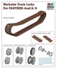 Ryefield model accessories RM-5014 Workable Track Links (for Panther Ausf. A/G) 1/35 1