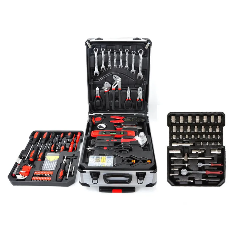 

Tool Set With 8PCS Combination Socket Wrench Kit Hardware Tools With Hand Tool Set