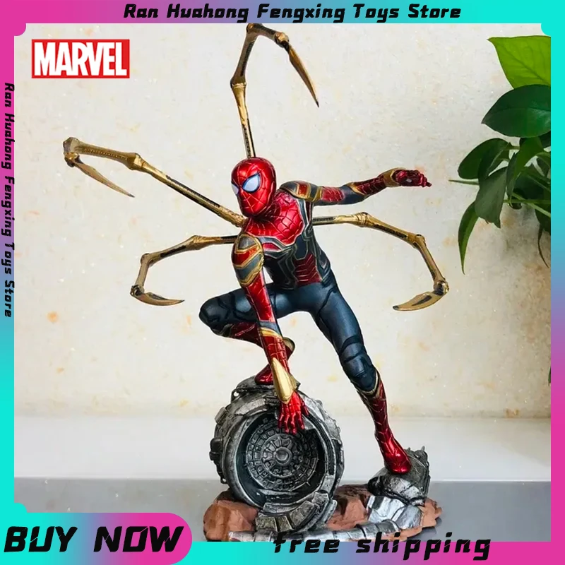 

28cm Anime Spider Man Action Figure Heroic Expedition Venom Spiderman Figurine Model Collec Room Decoration Ornament Toys Gifts