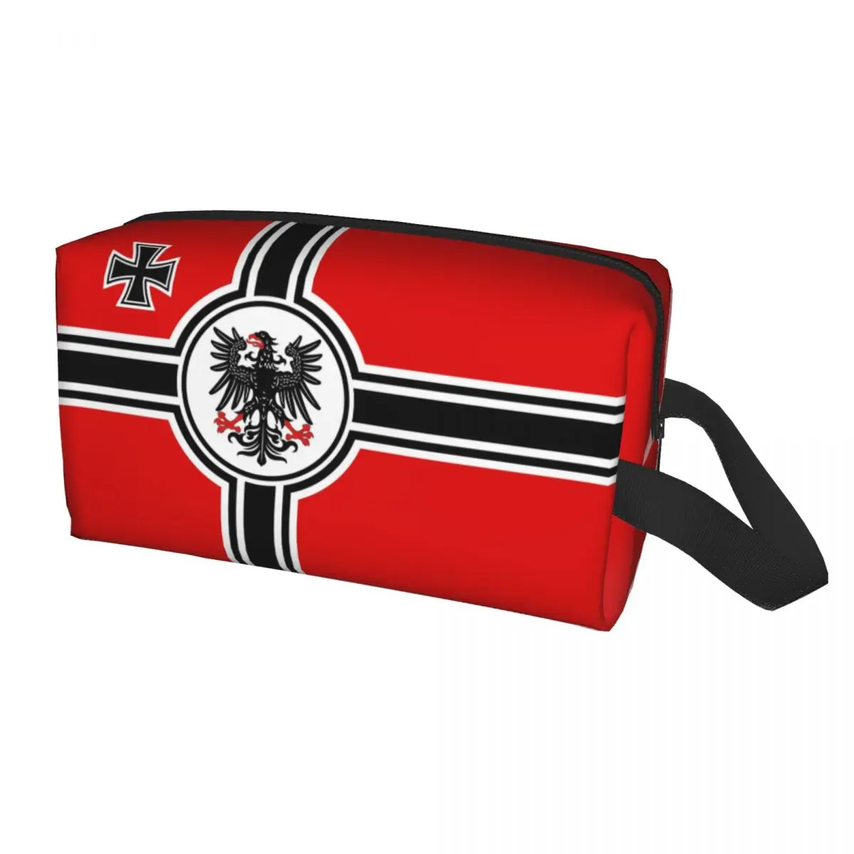 

German DK Reich Empire Of Flag Cosmetic Bag Women Cute Big Capacity Germany Proud Makeup Case Beauty Storage Toiletry Bags