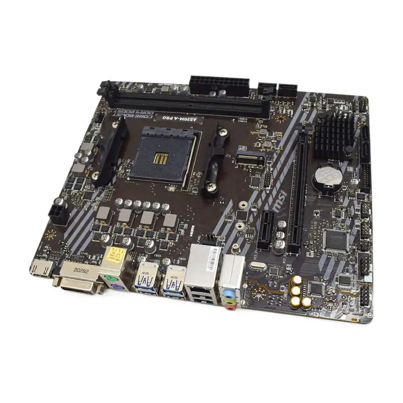 AM4 Motherboard For RYZEN 5 5500 cpu MSI A520M-A PRO Motherboard AMD A520 DDR4 64GB PCI-E 3.0 USB3.2 HDMI M.2 DVI Micro ATX 4 S21027de6f62c4140821710fec9f97038k