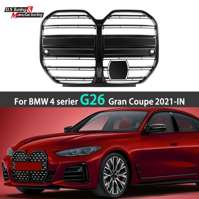 BMW 4er G22 G23 G26 Kühlergrill schwarz glänzend, Ship Global