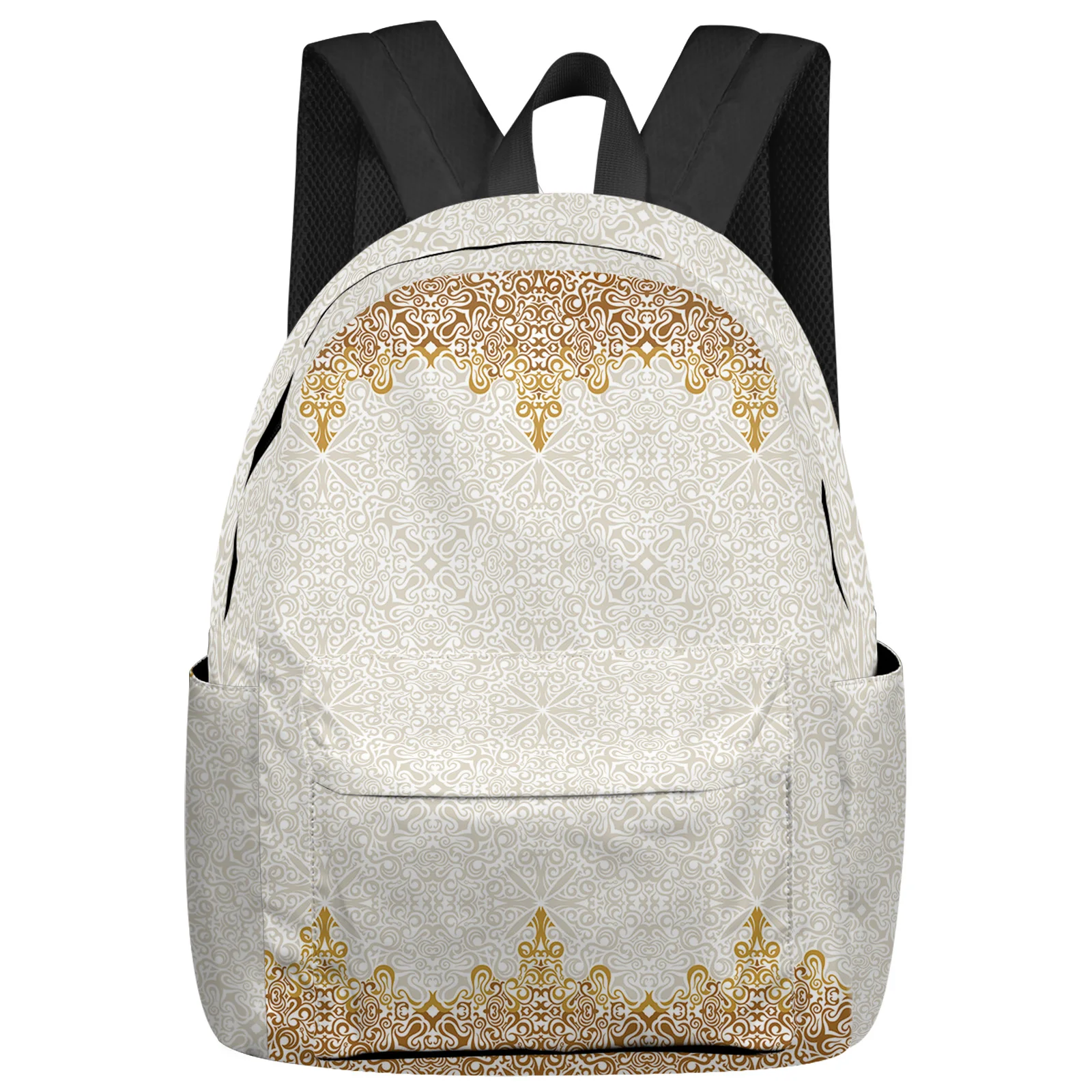 

Bohemia Retro Pattern Ethnic Backpack Students Casual Travel Large Handbags High Capacity Schoolbag Teenager Bookbag