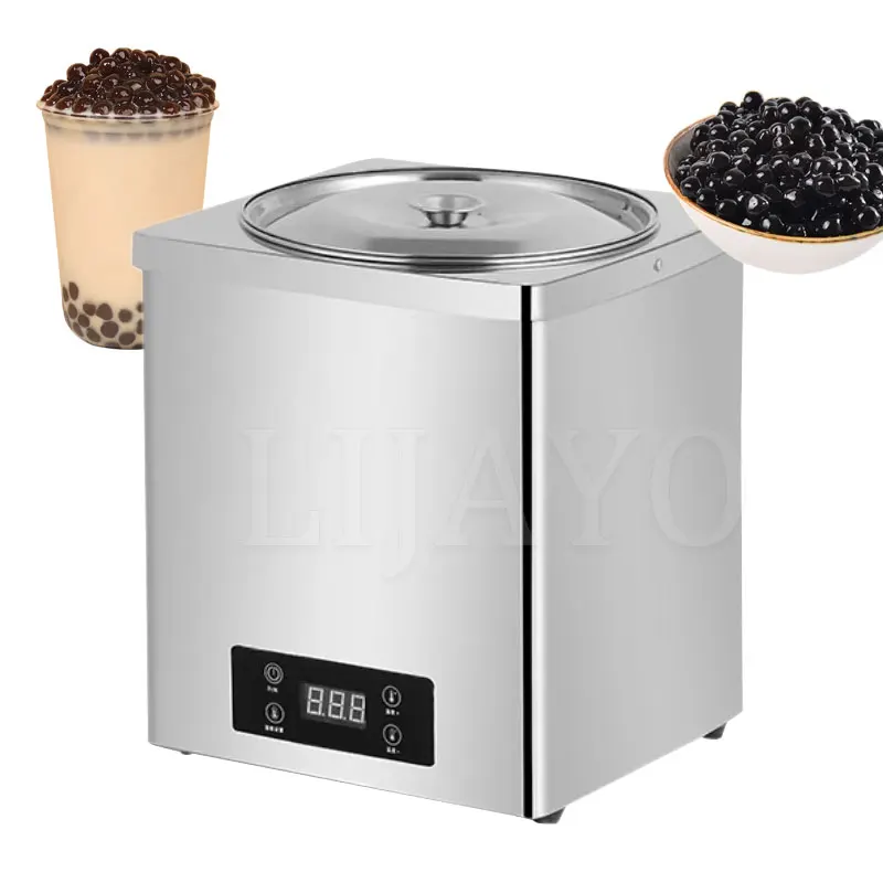 Boba Insulation Pot 3L Per Milk Tea Shop Pearl Warmer Tapioca Machine Scaldavivande In Acciaio Inossidabile Pearl Cooker