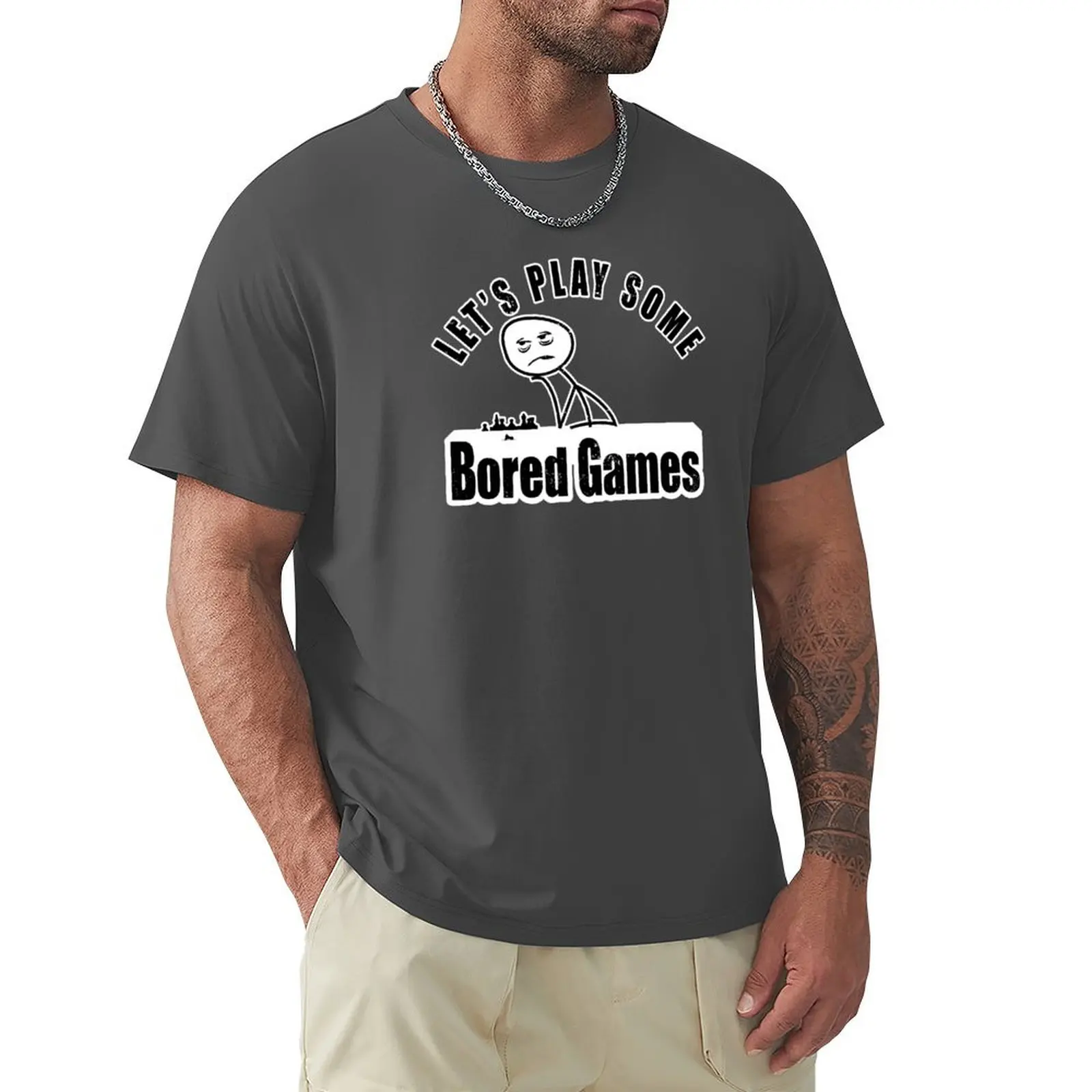 

Funny Bored Games Tee - Board Gaming T-shirt T-Shirt anime Aesthetic clothing sublime Blouse mens champion t shirts