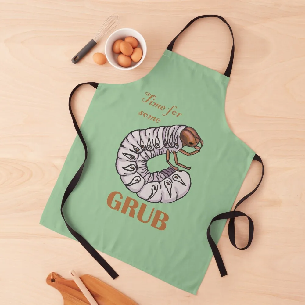 

Time for some grub Apron Home and kitchen products Womens Dresses cookings for women women's work Apron