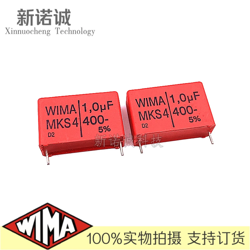 

10PCS/WIMA 105 400V 1UF 400V 1.0UF MKP4 Pin Distance 22.5 Audio Capacitor