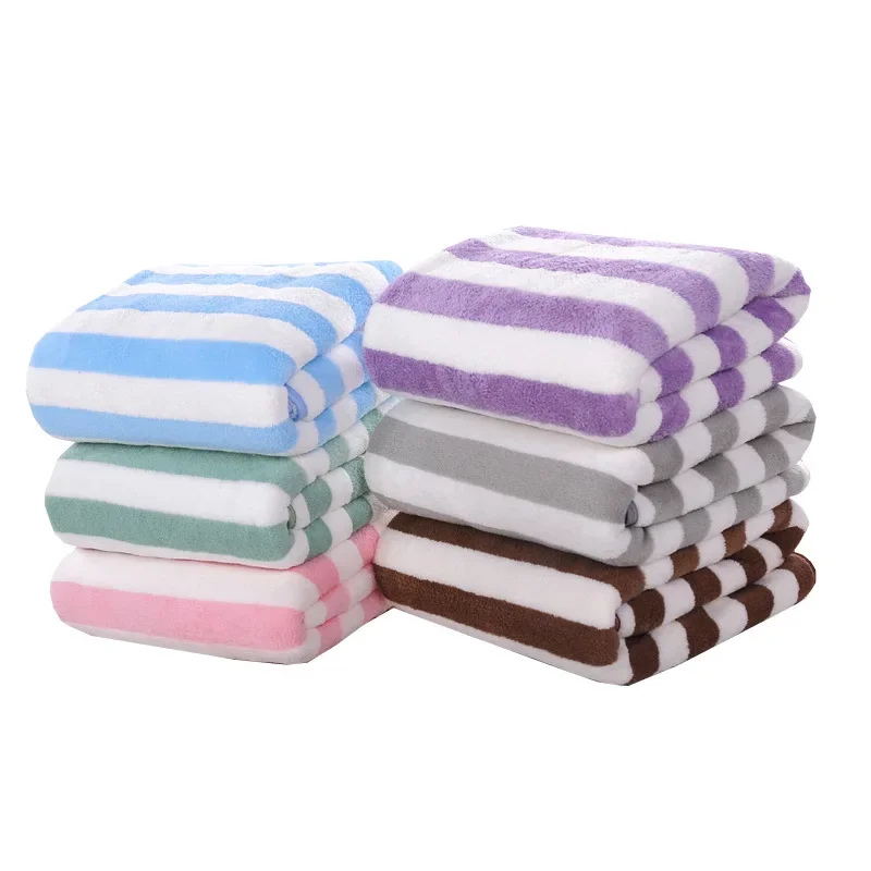 70*140cm Hotel Spa Bath Towel Quick-drying Bath Towels Natural Ultra Absorbent Eco-Friendly Beach Towel Bathroom Sets
